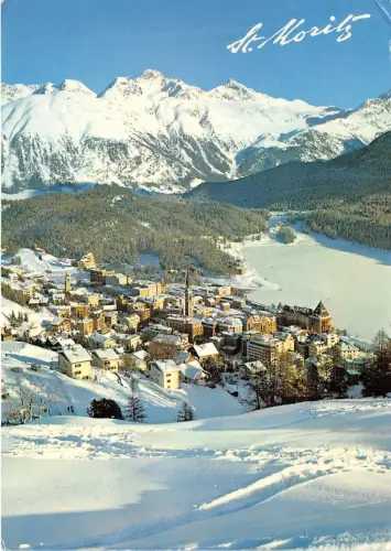 B31657 St Moris mit Piz Languard Schweiz