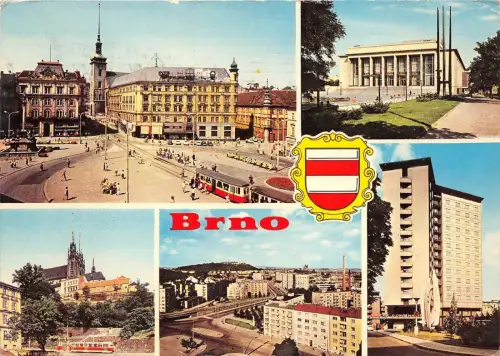 B14141 CHEMIN de fer Alte Straßenbahn Tramway Brno