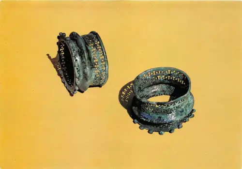 BF38980 Armbänder Ajoures en Bronze Sarraltroff Kunst Postkarte