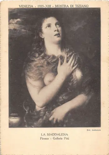 B6856 Arts Peintures La Maddalena Firenze Galleria Pitti