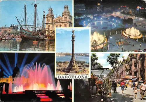 B73434 ste maria plaza epsana Barcelona Spanien