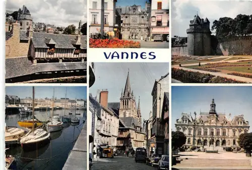 B49882 Vannes Boote Bateaux Multiviews Frankreich