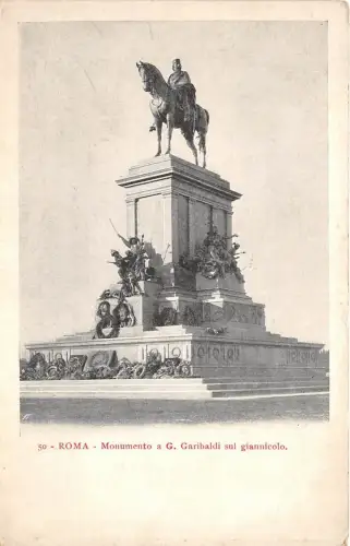 BR32655 Roma Monumento a Garibaldi italy