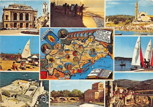 BR13236 En Parcouran l Herault Karte cartes geographiques france