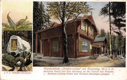 B39001 Waldschanke Dreiherrnstein am Rennstieg Österreich