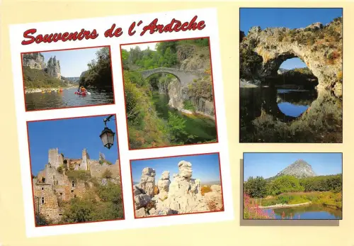 BR14853 Mehrfachansichten Ardenche Frankreich