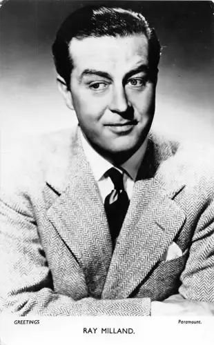B10733 Schauspieler Schauspieler Kino Film Ray Milland