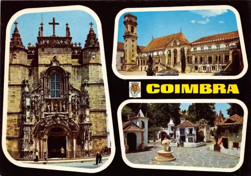 BR8653 Coimbra Igreja de Sta Cruz portugal