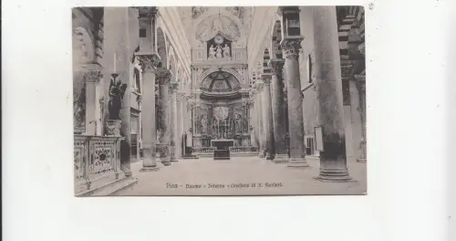 BF32398 pisa duomo interno crociera di s ranieri italy front/back image