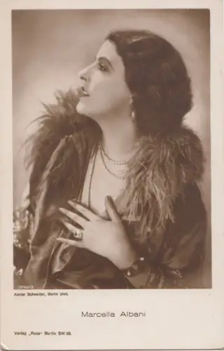 B78400 Marcella Albani People Schauspieler