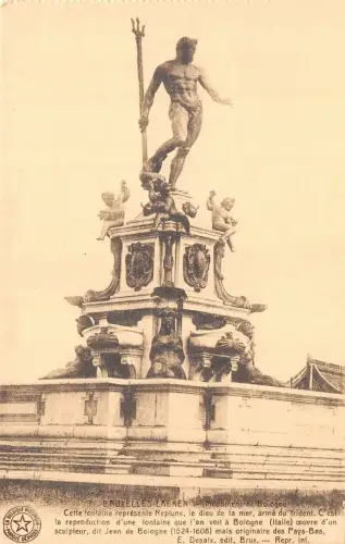 Br35052 Bruxelles Monument de Bologne belgium