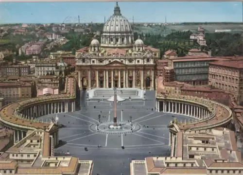 BF23686 roma piazza s pietro italy front/back image