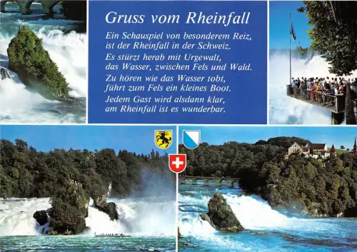 B31753 Rheinfall Multi Vues Schweiz
