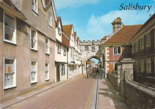 B100030 Salisbury High Street Gate UK