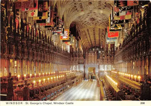 B87823 windsor st george s chapel windsor castle uk