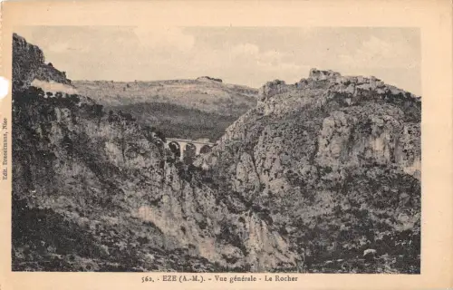 BF5366 eze vue generale le rocher france Frankreich