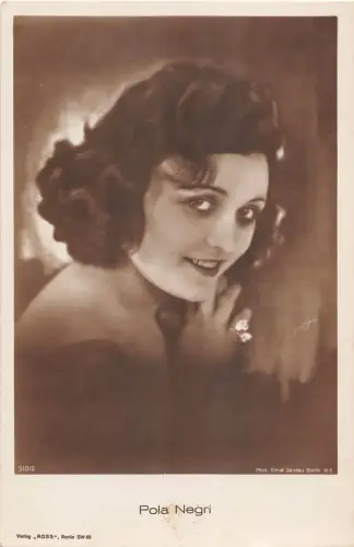 dm1508 pola negri schauspieler stars film film ross verlag
