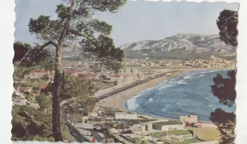 BF31501 marseille la promenade de la plage france Vorder-/Rückbild
