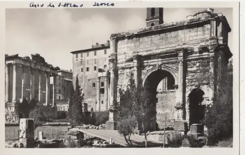 BF32384 arco di settimio severo roma italy front/back image