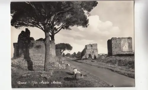 BF32887 via appia antica roma italy front/back image