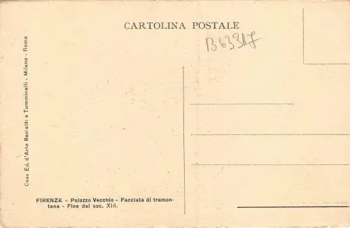 B63317 Firenze Palazzo Vecchio Italien