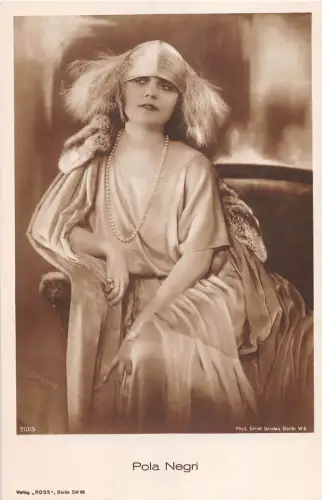 dm1574 pola negri schauspieler stars film film ross verlag