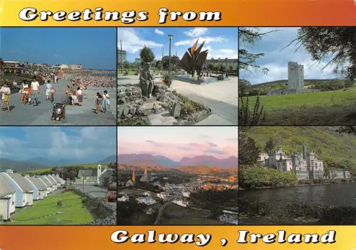 uk5780 greetings from galway ireland uk