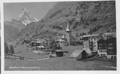 B38222 Zermatt et le Mont cervin switzerland