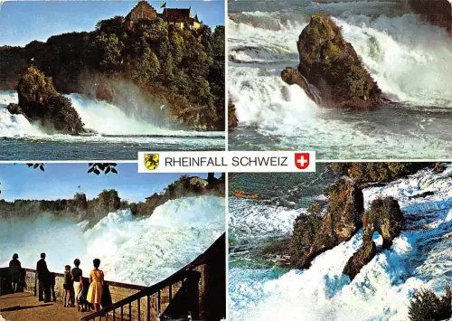 BG12261 rheinfall schweiz multi views switzerland