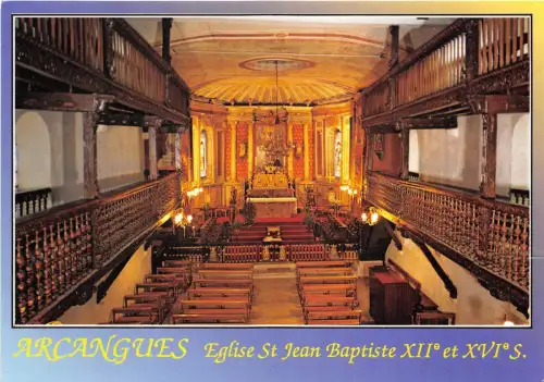 B51852 Arcangues Eglise St Jean Baptiste Frankreich