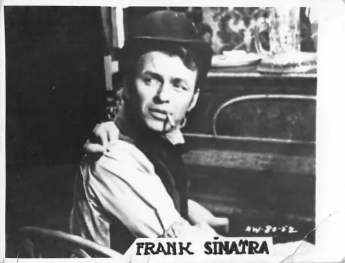 B55371 Frank Sinatra Schauspieler Schauspieler 9x7cm