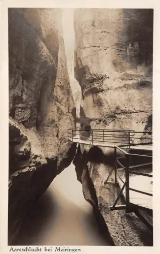 B17149 Aareschlucht bei Meiringen Schweiz
