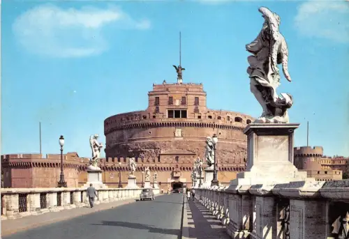 BG17816 roma ponte e castel s angelo italy