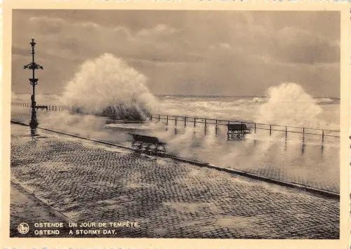 BR57278 a stormy day ostende ostend Belgium