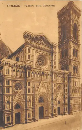 B63330 Firenze Catdrale italy