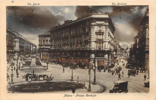 B39461 Milano Piazza Cordusio Italien