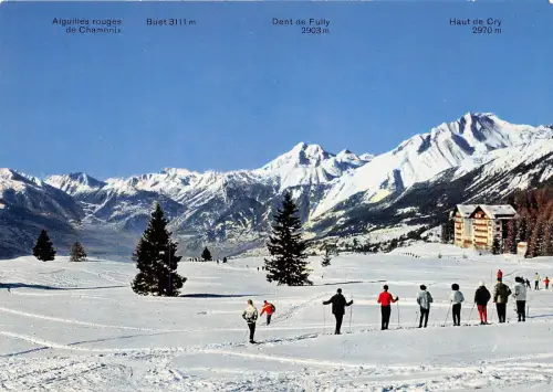 BR21417 Crans s Sierra l ecole suise de ski switzerland