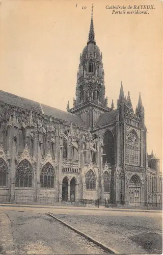 B5763 Bayeux Cathedrale Portail meridional
