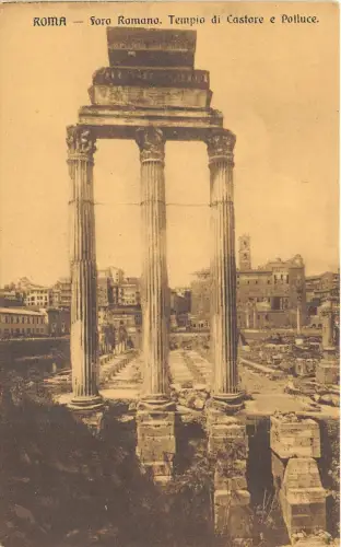 bg24597 foro romano tempio di castore e polluce roma italy PCA