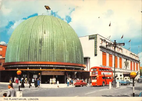 uk35155 planetarium london uk bus autobus double decker