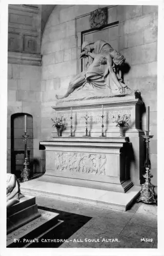 BR69839 St Paul S Cathedral All Souls Altar Echtfoto London UK
