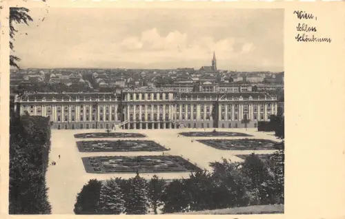 B3516 Austria Wien Schloss Schönbrunn 1935 Front/Back Scan