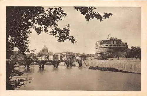 BR32606 Roma Ponte e Castel S. Angelo italy
