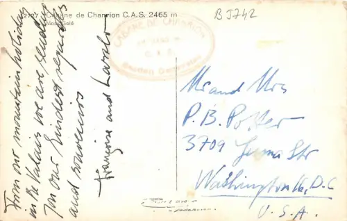 B5742 Cabane de Chanrion Mont Gele