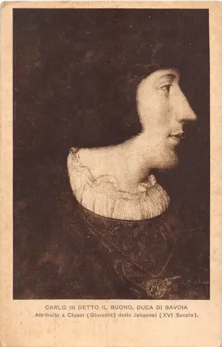 B6693 Italien Karl II. genannt Der gute Herzog von Savoyen