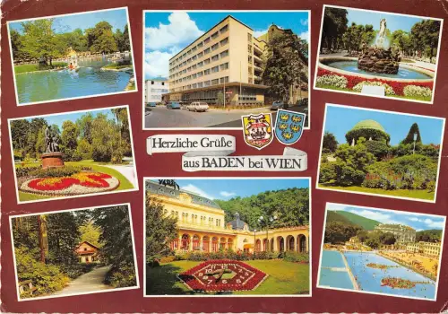 B63866 Österreich Baden bei Wien Multiviews