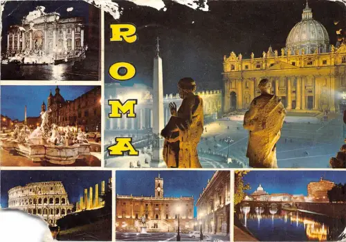 B33703 Roma Eckschnitt Italien