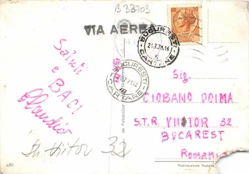 B33703 Roma Eckschnitt Italien