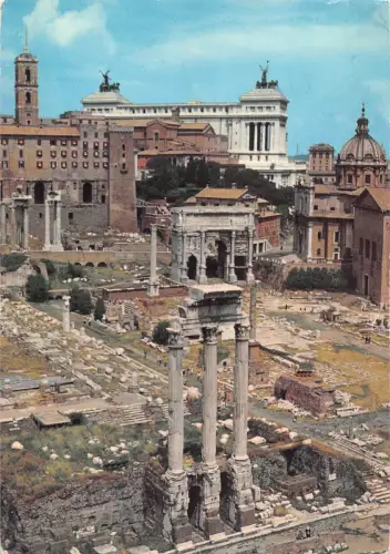 BR76904 roma panorama del foro romano italy