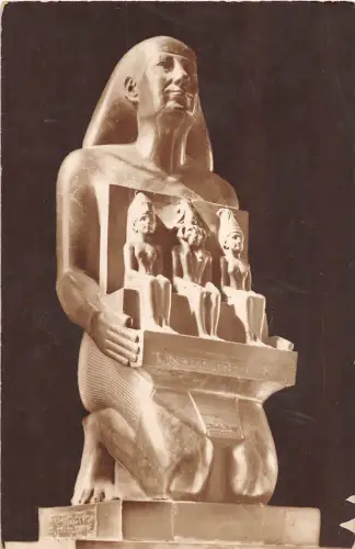 B6929 Skulpturen Antiquites Egyptiennes Neshoron dognitaire du Roi Apries